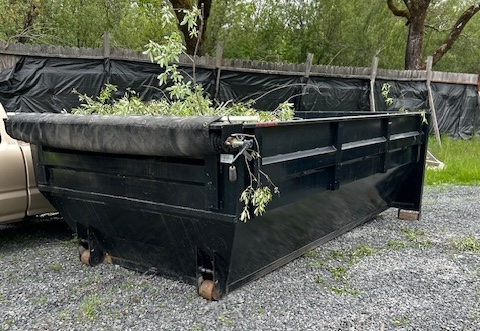 Renting a Yard Waste Dumpster Compared to Hauling Green Debris Yourself in Sonoma County