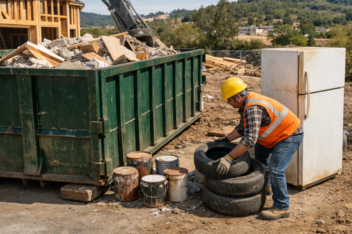 Most People Think You Can Toss Anything in a Construction Dumpster but Local Regulations Say Otherwise