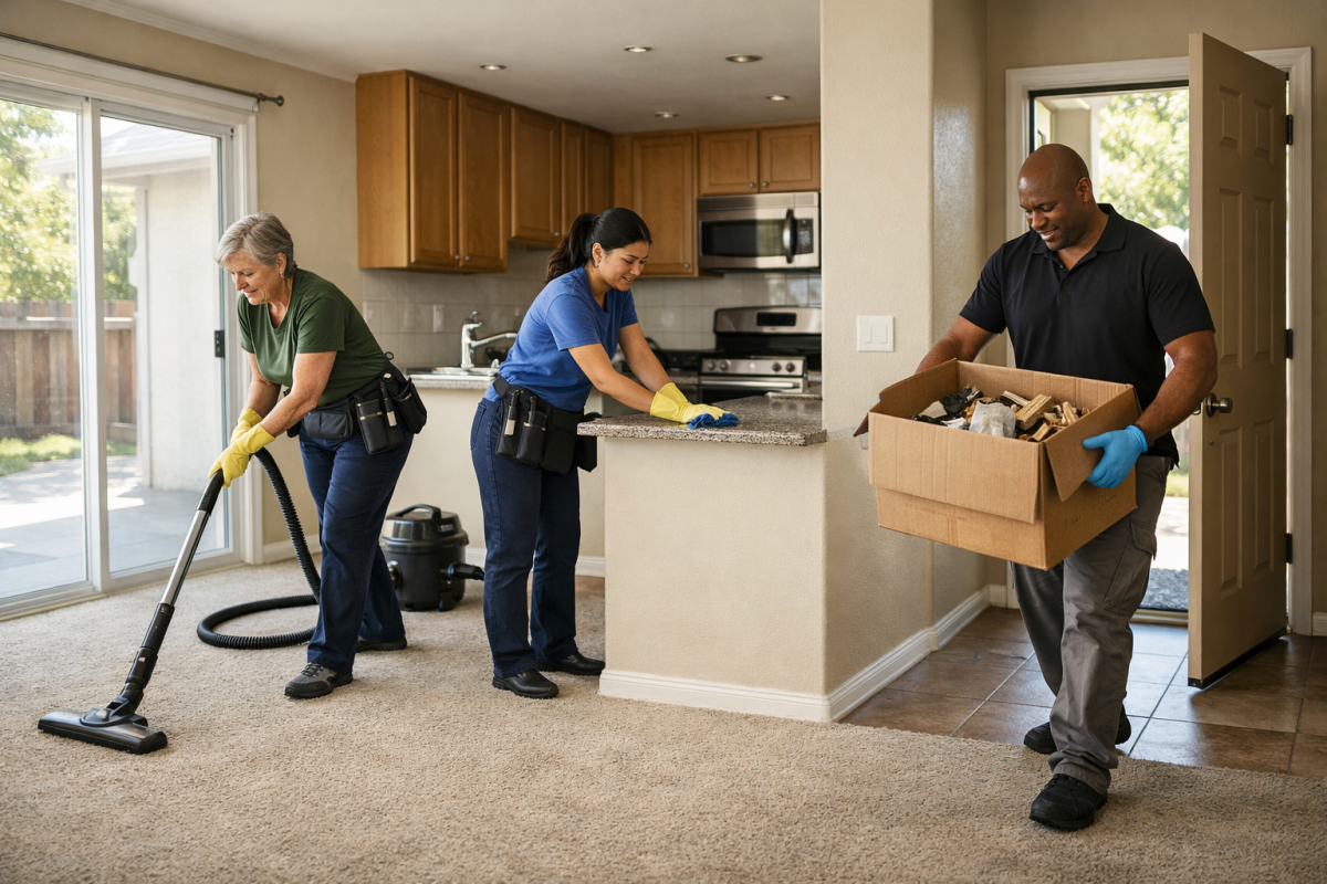 Rental Property Owners in Sonoma County Can Save Time and Money by Scheduling Move Out Cleanup and Deep Cleaning Together