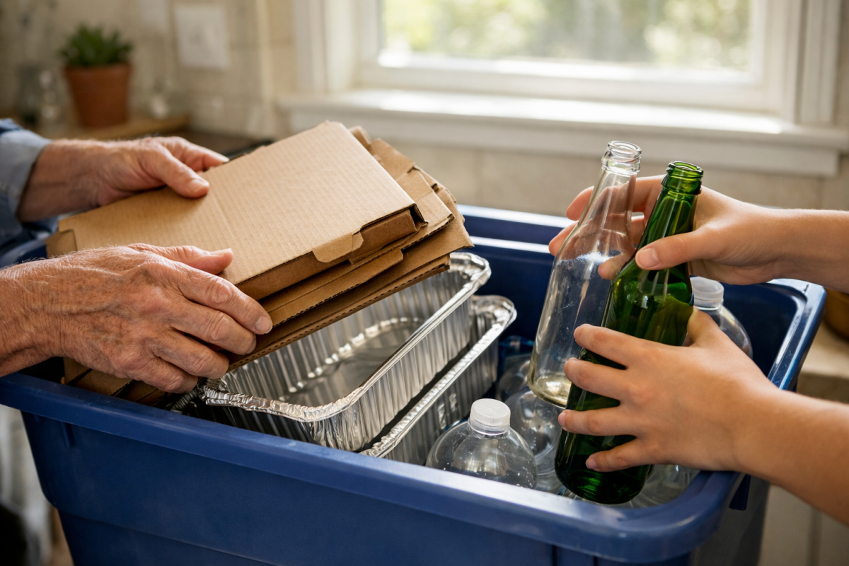 Common recyclable items in Sonoma and Marin property cleanouts explained by Angel's Cleanup