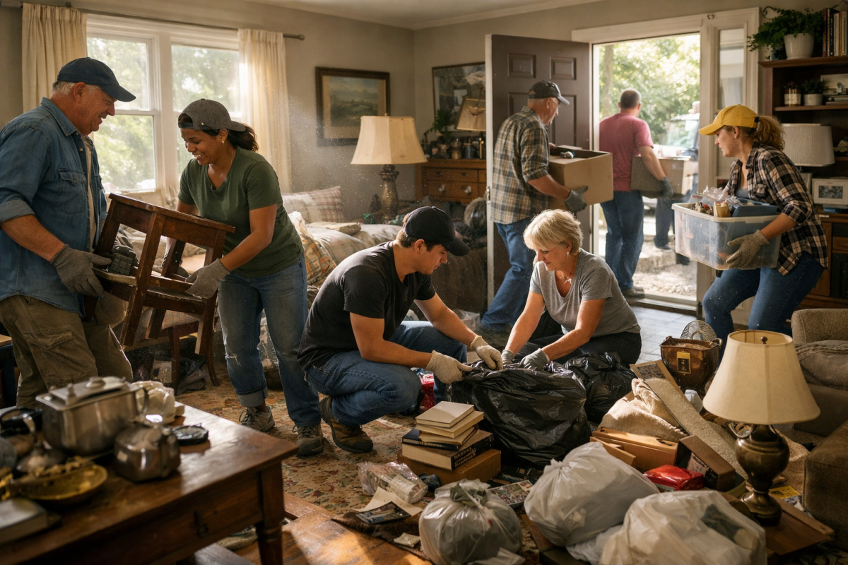 How Do You Get Rid of a House Full of Junk Quickly?